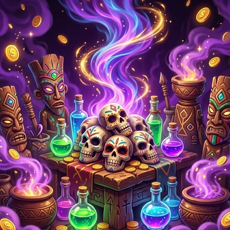 Voodoo Magic at Spinch pokies casino
